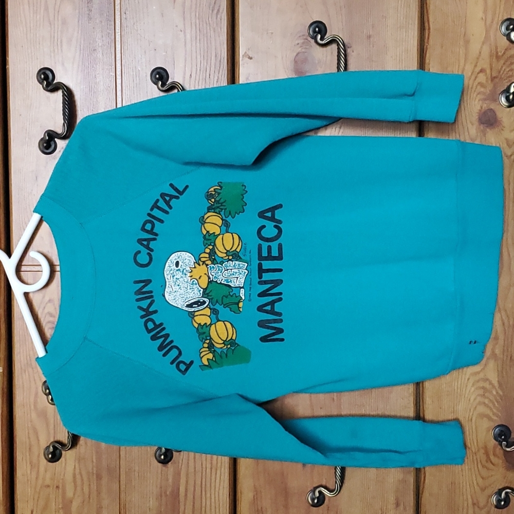 Vintage 1970s Peanuts Snoopy sweatshirt Manteca size XS